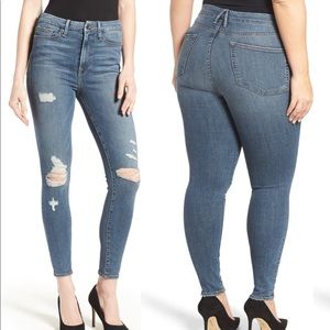 Good American Good Waist skinny jeans -size 4
